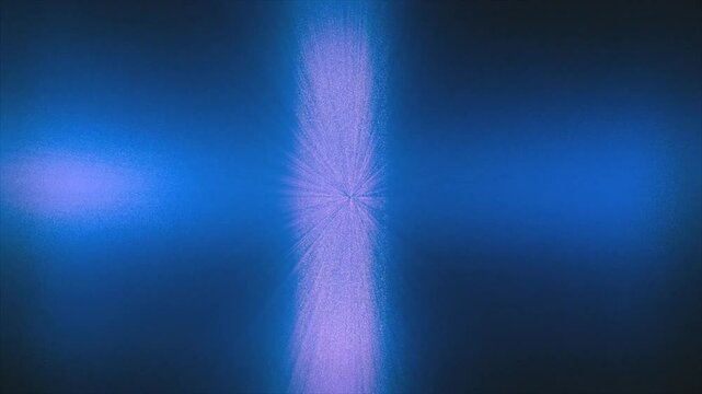Blue gradient technology background with energy stream in line. A stream of bright abstract ray of light animation.