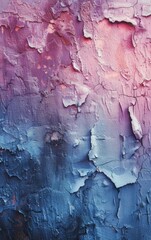 Naklejka premium Abstract texture art featuring vibrant shades of purple and blue, perfect for backgrounds and artistic designs.