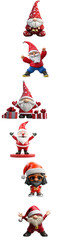Cheerful Christmas Gnomes with Presents: Festive Holiday Decor Ideas