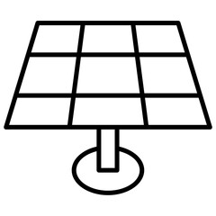 solar panel Icon 