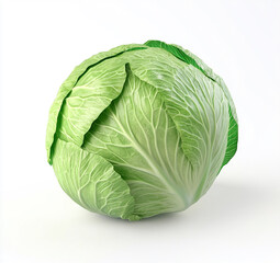 Fototapeta premium Cabbage isolated on a white background