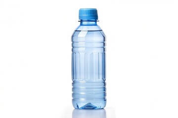 Fototapeta premium Water bottle isolated on a pure white background