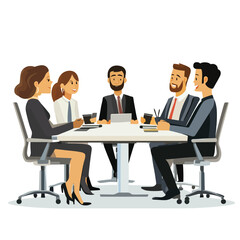 Obraz premium Business people meeting