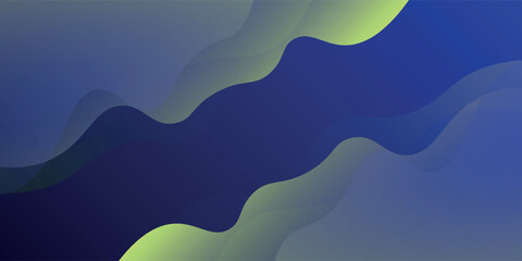 Geometric shape background. Transparent blue and yellow wave pattern. Abstract background. Gradient colors