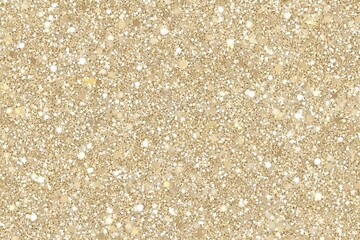 Seamless Pattern of Fine Glitter Texture in Light Gold Color, AI generated illustration