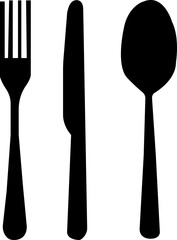 Cutlery, spoon, fork, vector, dish ,meal, set,