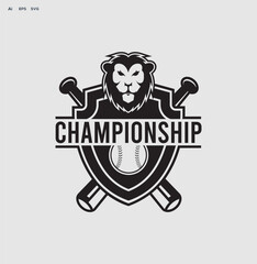 Championships  with vector template