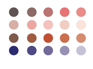 Print Color palette, Abstract color, palette guide