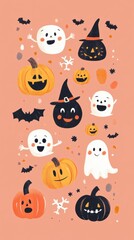 Halloween frame for text