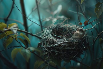 Birds will find the waiting nest
