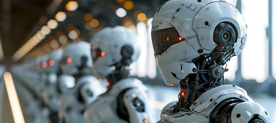 Fototapeta premium the robot of the robot