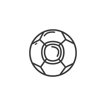 recommend clip art: Line Art Illustration of a Soccer Ball