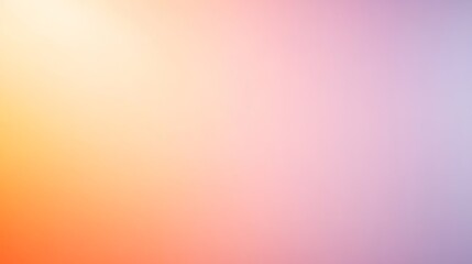 A smooth gradient background transitioning from soft orange to pink and lavender creating a serene sunrise effect perfect for warm and inviting designs