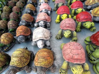 ceramic tortoises