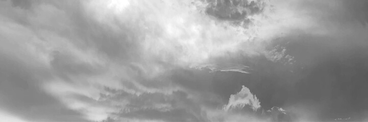 Cloudy dramatic stormy grey sky, background with clouds. cloudy sky, grey sky with clouds, bad weather, rainy day, winter day during a storm, sky background with clouds. 