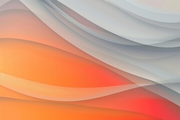 Abstract Gradient Background with Curved Lines