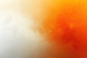 Abstract Orange and White Gradient Texture