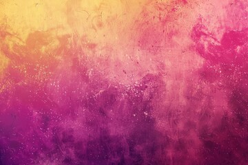 Obraz premium Abstract Pink and Yellow Watercolor Background
