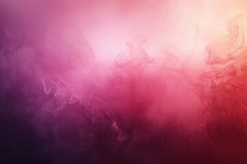 Abstract Swirling Pink and White Smoke on a Gradient Background
