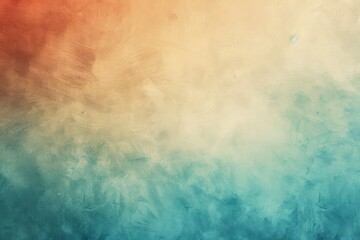 Obraz premium Abstract Textured Background with Orange, Yellow, and Teal Colors
