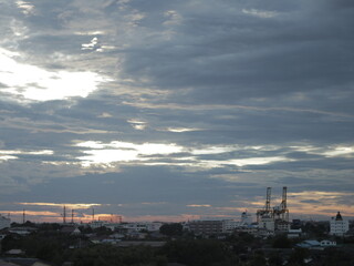 Obraz premium Sundown Dreams Horizon of Fire