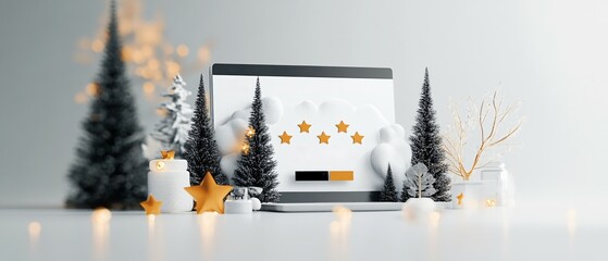 Trustworthy E-Commerce Customer Reviews Page Design with Professional Layout and Authentic Badges in Soft Tones