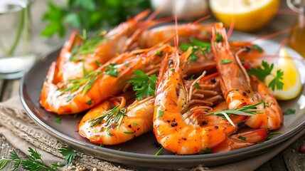 A Classic Prawn Cocktail: Timeless Elegance in a Refreshing Seafood Starter