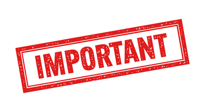 Important stamp icon