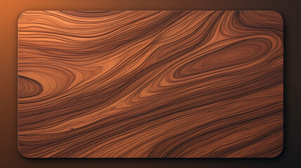 A wooden rectangular board hangs on the wall. Beautiful abstract texture , light brown wood
