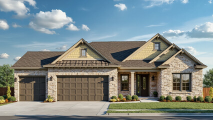 Fototapeta premium New Home Build