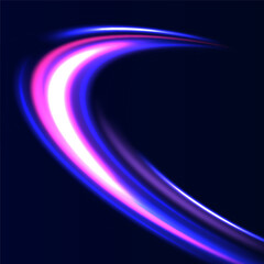 Speed connection vector background. Vector swirl trail effect. Abstract vector fire circles, sparkling swirls and energy light spiral frames. Database fast data transfer acceleration.