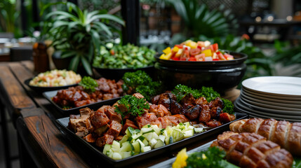 Lavish Breakfast Spread