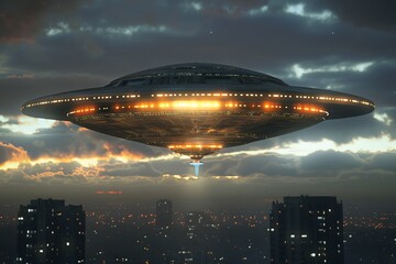 Obraz premium Exploring the impact of ufo enthusiasts and groups on public perception and research