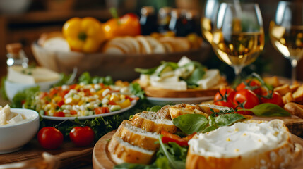 Lavish Breakfast Spread 