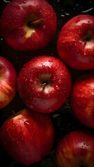 apple, red apple, fruits, apple wallpaper, apple fruit, sweet fruit, red fruit, apple art
