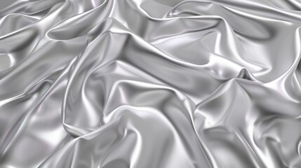 Fototapeta premium Abstract Silver Fabric Texture