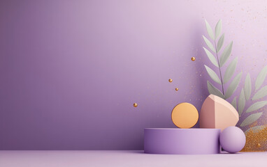 Fototapeta premium Retro background of e-commerce product display platform