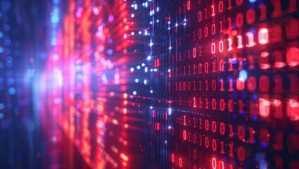 Obraz premium Digital Data Flow