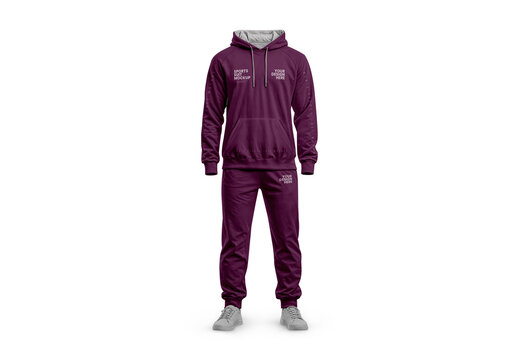 Men Sport Suit Mockup