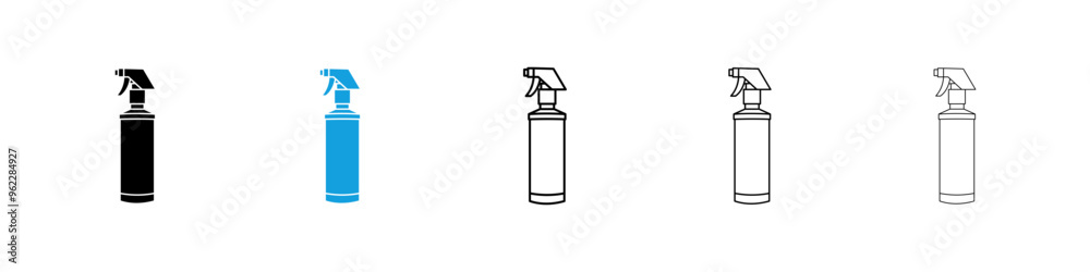 Poster Cleaning spray icon