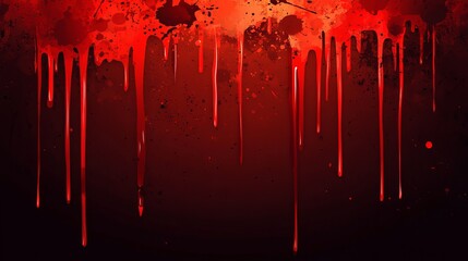 Free vector blood splatter background for halloween 