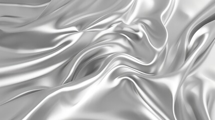 Obraz premium Abstract Silver Fabric Texture