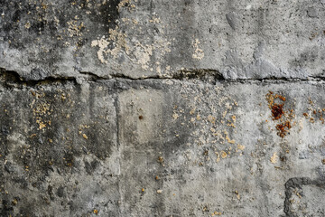 Fototapeta premium Picture a cement concrete texture, characterized by its grunge, rough, and stained surface that exudes a retro and vintage vibe