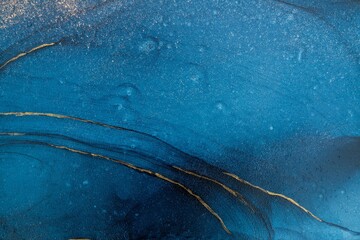 Original artwork photo of marble ink abstract art. High resolution photograph from exemplary original painting. Abstract painting was painted on HQ paper texture to create smooth marbling pattern.