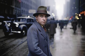 Portrait of a Gangster from the 1930s