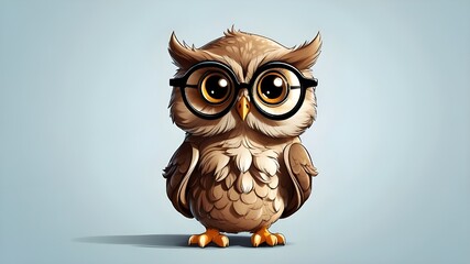 Fototapeta premium owl on a branch