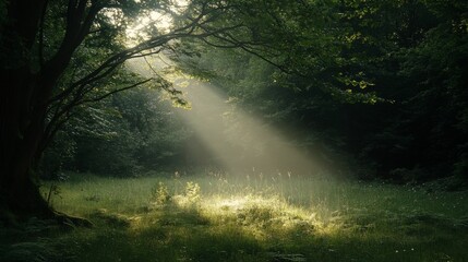 Serene Forest Light