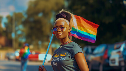 Celebrating National Coming Out Day.