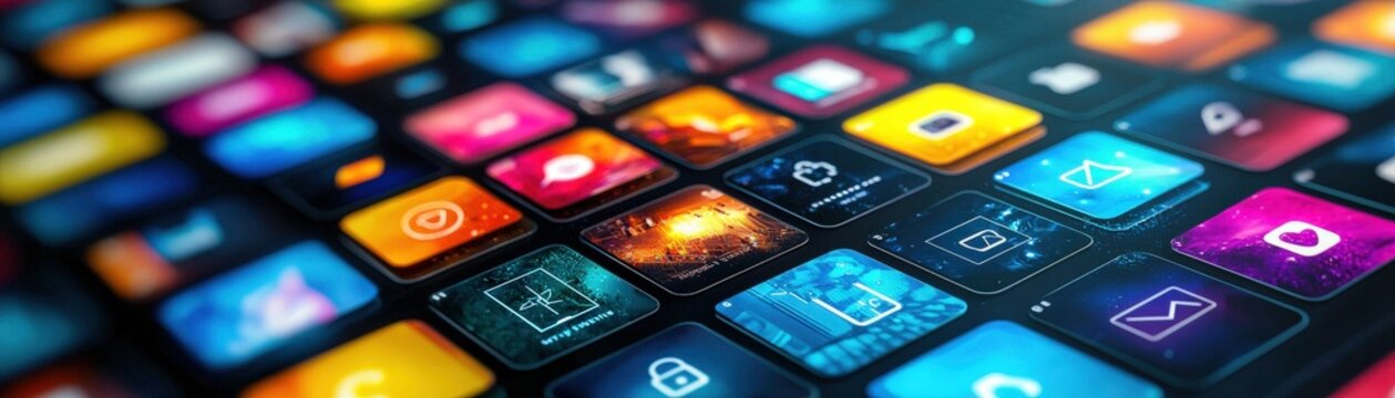 Close-up of mobile app interface design on a tablet, responsive design concept, user experience (UX) focus.