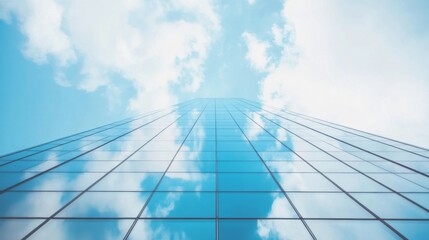 Modern Skyscraper Reflection